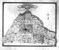 Perry County Outline Map, Perry County 1915